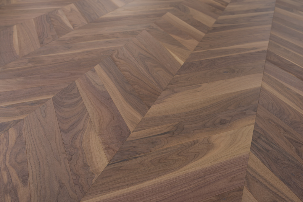 American Walnut FOGGY DAWN Chevron
